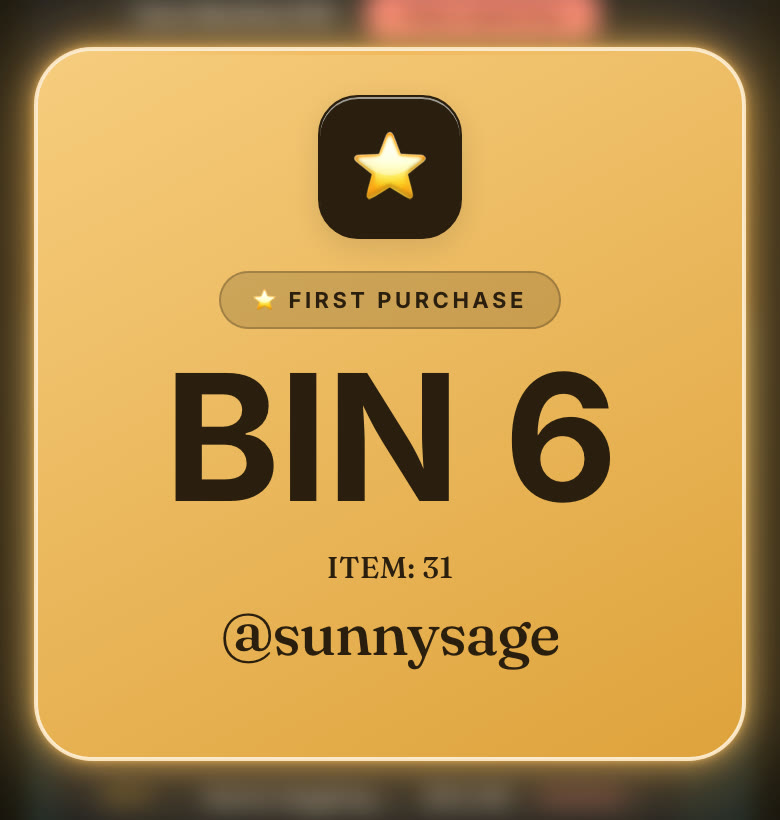 A first purchase from your shop gets the gold card.